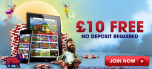 free welcome bonus no deposit required casino uk