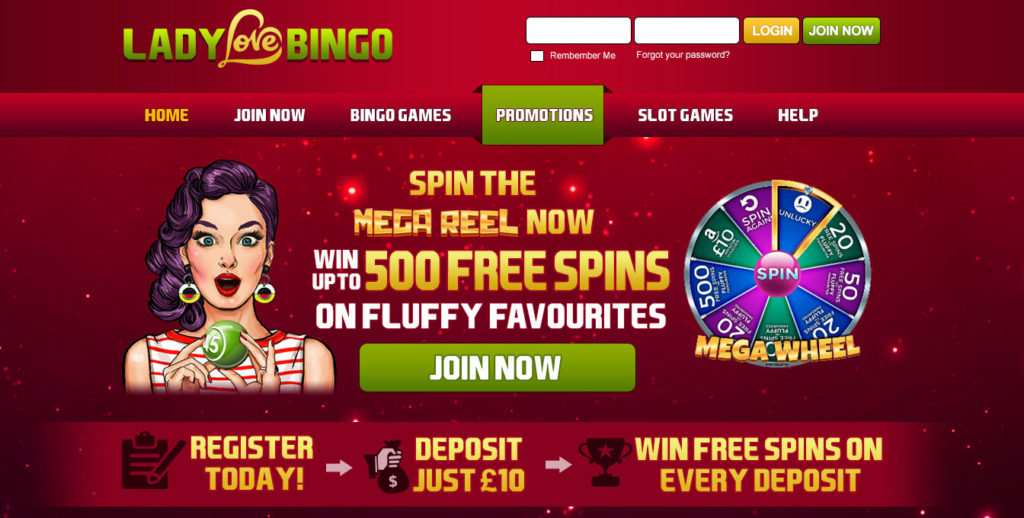 New Bingo Site Lady Love Bingo