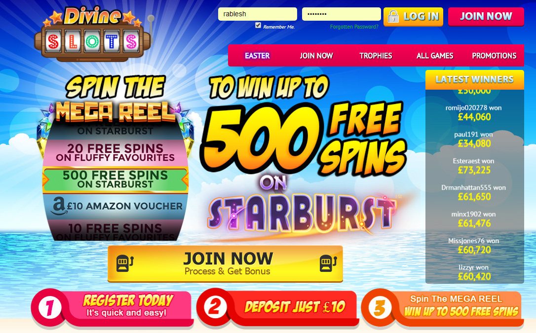 Divine Slots Unleashed a brand new section of bingo games