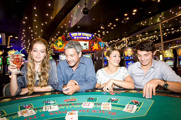 Awaiting cards in black jack table games