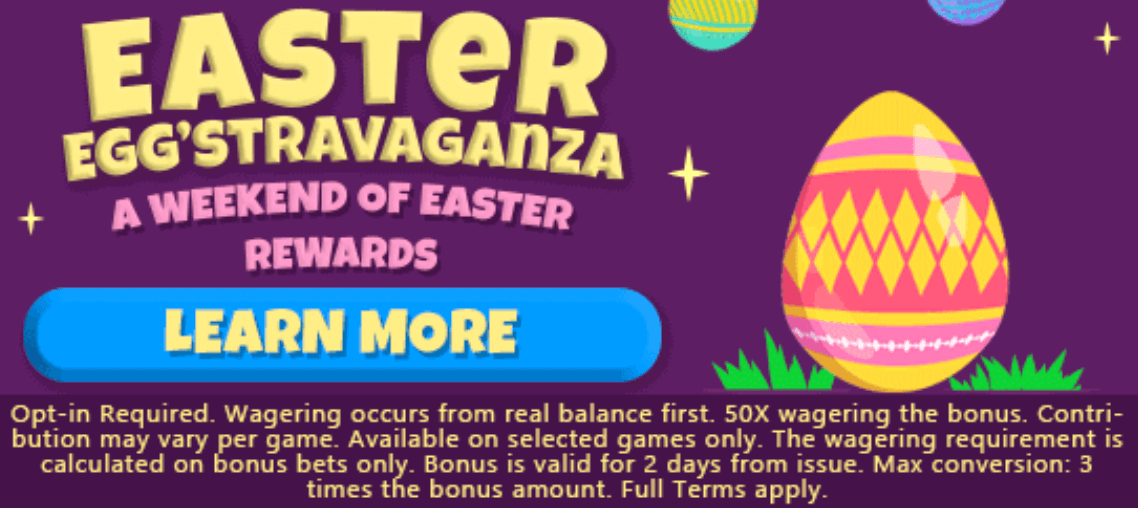 An Easter treat for you awaits at Quid Slots Casino