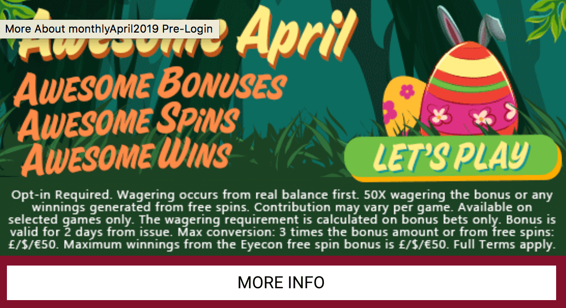 Sweet Easter deals you cant miss at Kingdom Ace Casino