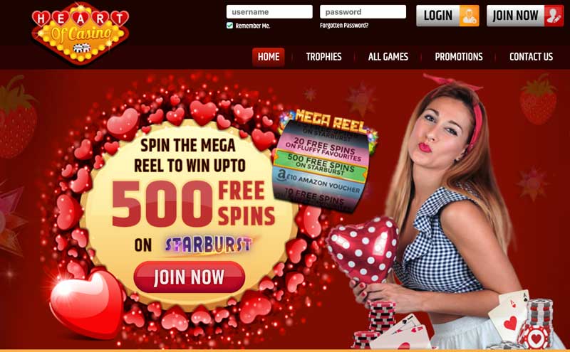 Brand New Casino Sites UK Heart Of Casino