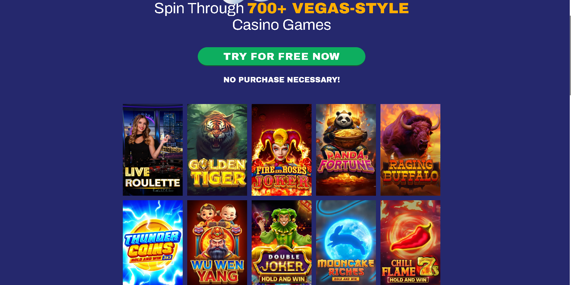 Enjoy 700+ Thrilling Vegas-Style Casino Games