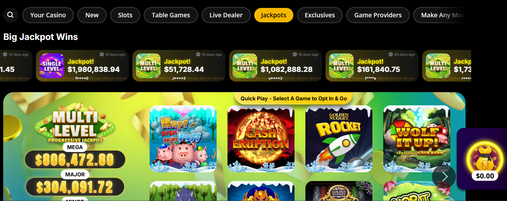 Golden nugget casino