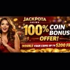 Jackpota Casino Bonus – 100% Coin Bonus Offer