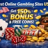 Best Online Gambling Sites USA – Get 150% Bonus & Free Coins