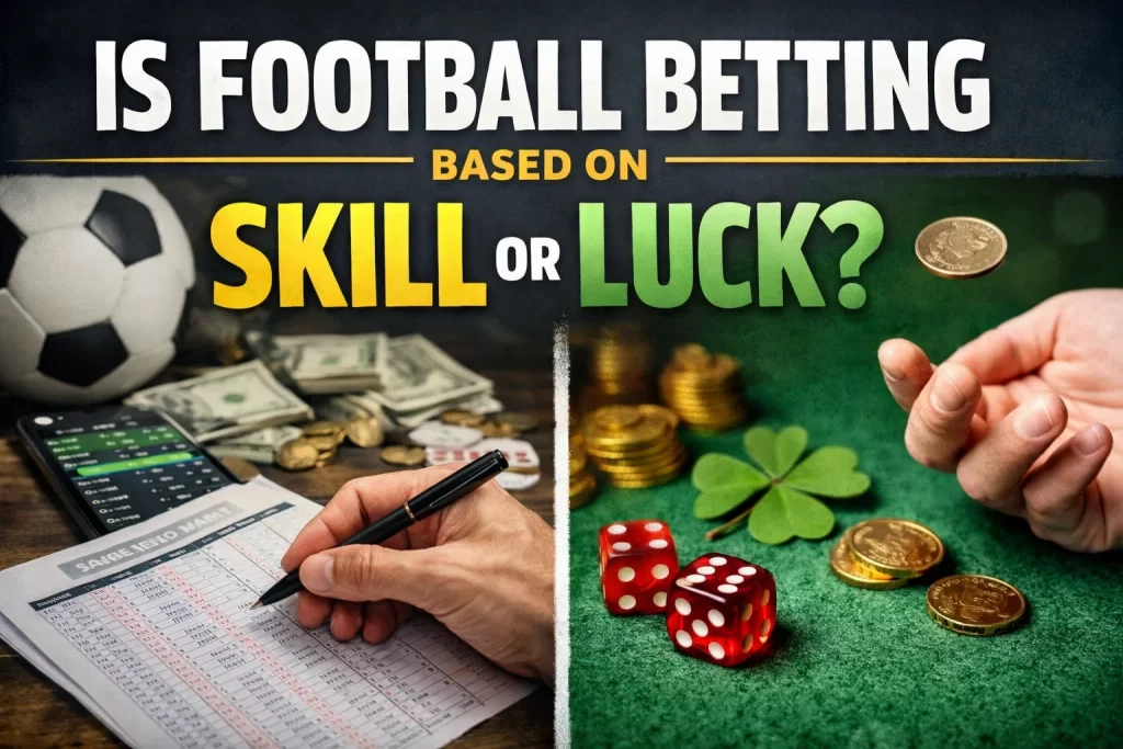 Is football betting based on skill or luck