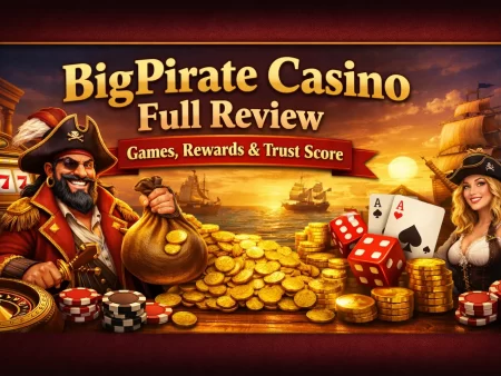 BigPirate Casino Full Review: Games, Rewards & Trust Score