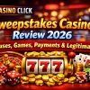 Casino Click Casino Review 2026: Legal Status Bonuses & Games