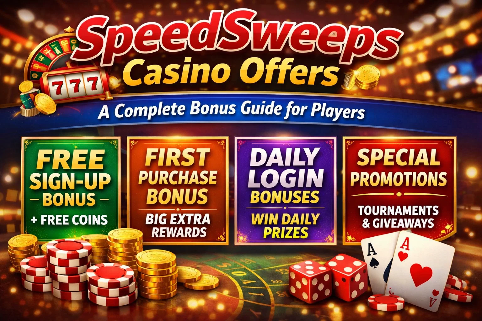 SpeedSweeps Casino Offers – A Complete Bonus Guide for Players