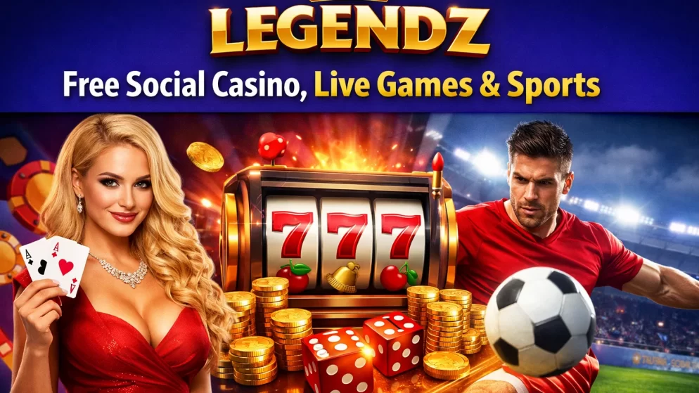 Legendz: Free Social Casino, Live Games & Sports
