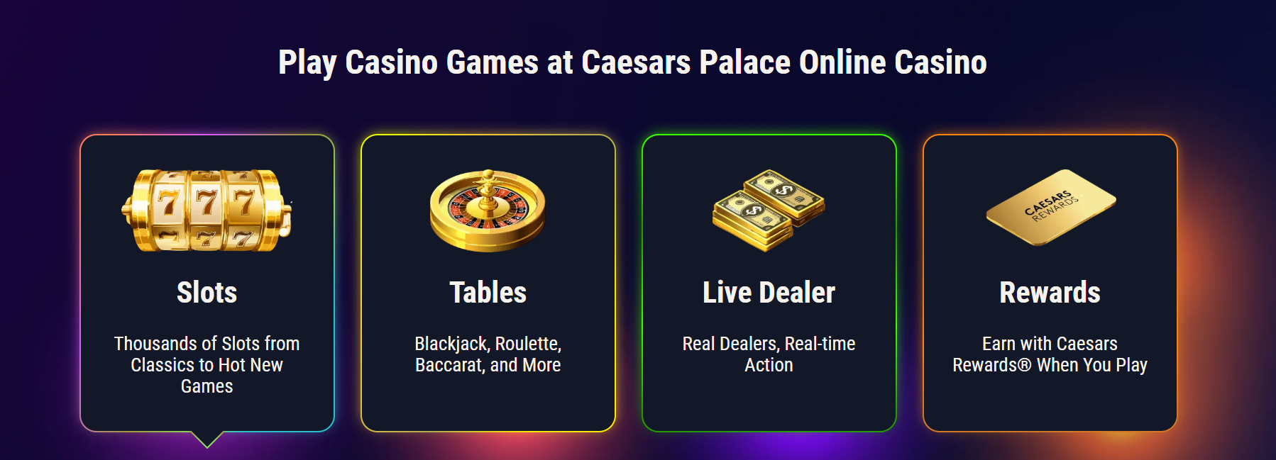 Caesars Palace Online Casino